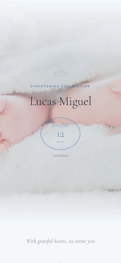 Angelic Grace template preview