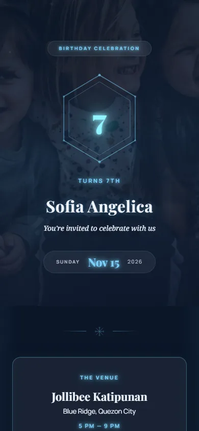 Frozen Fantasy template preview