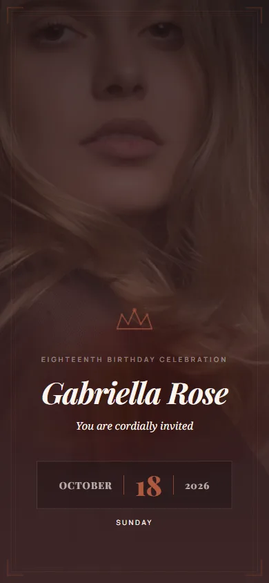 Royal Gala template